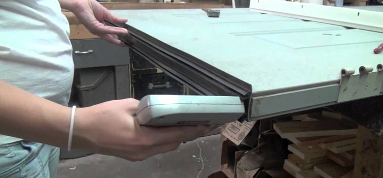 damaged steel door repair Bloomingdale